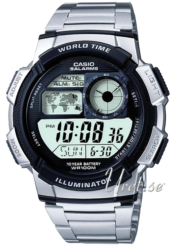 Casio Miesten kello AE-1000WD-1AVEF Collection Teräs Ø43.7 mm