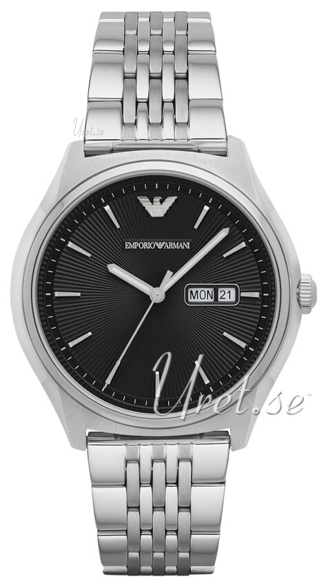 Emporio Armani Miesten kello AR1977 Dress Musta/Teräs Ø43 mm