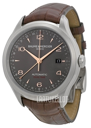 Baume & Mercier CLIFTON Harmaa/Nahka Ø43 mm MOA10111