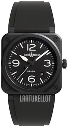 Bell & Ross BR 03 Musta/Kumi Ø41 mm BR03A-BL-CE/SRB