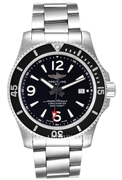 Breitling Superocean 44 Musta/Teräs Ø44 mm A17367D71B1A1