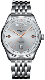 Breitling Premier Automatic Day & Date 40 Hopea/Teräs Ø40 mm A45340211G1A1