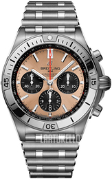 Breitling Chronomat B01 42 Punakultaa/Teräs Ø42 mm AB0134101K1A1