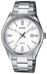 Casio Collection Valkoinen/Teräs Ø39 mm MTP-1302PD-7A1VEF