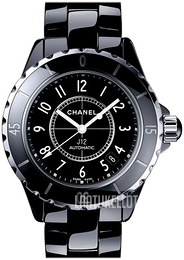 Chanel J12 Musta/Keraaminen Ø38 mm H0685