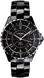 Chanel J12 Musta/Keraaminen Ø38 mm H3102