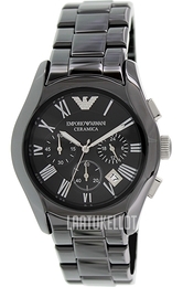 Emporio Armani Dress Musta/Keraaminen Ø42 mm AR1400