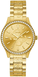 Guess Kullattu/Kullansävytetty teräs Ø38 mm W1280L2
