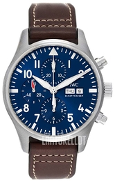 IWC Pilots Classic Sininen/Nahka Ø43 mm IW377714