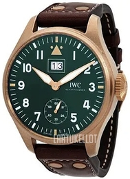 IWC Pilots Spitfire Vihreä/Nahka Ø46.2 mm IW510506