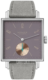 Nomos Glashütte Tetra Die Fuchsteufelswilde Violetti/Nahka Ø29.5 mm N-425