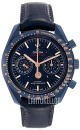 Omega Speedmaster Moonwatch Sininen/Nahka Ø44.25 mm 304.93.44.52.03.002