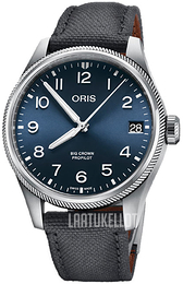 Oris Aviation Sininen/Nahka Ø41 mm 01 751 7761 4065-07 3 20 05LC