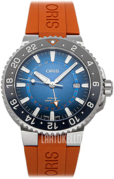 Oris Diving Sininen/Kumi Ø43.5 mm 01 798 7754 4185-Set RS