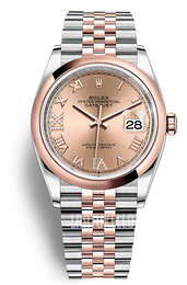 Rolex Samppanja/Teräs Ø36 mm 126201-0027