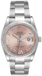 Rolex Pinkki/Teräs Ø36 mm 126234-0032