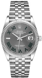Rolex Datejust 36 Harmaa/Teräs Ø36 mm 126234-0045