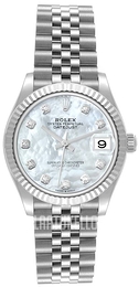 Rolex Valkoinen/Teräs Ø31 mm 278274-0006