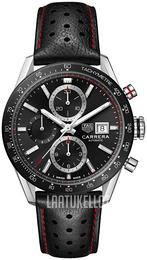 TAG Heuer Carrera Musta/Nahka Ø41 mm CBM2110.FC6454