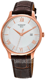 Tissot Tradition Hopea/Nahka Ø42 mm T063.610.36.038.00