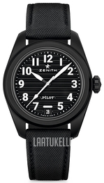 Zenith Pilot Musta/Kumi Ø40 mm 49.4000.3620-21.I001