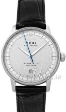 Mido Miesten kello M037.407.16.261.00 Baroncelli Hopea/Nahka Ø39 mm