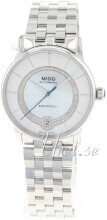 Mido Naisten kello M037.807.11.031.00 Baroncelli Valkoinen/Teräs