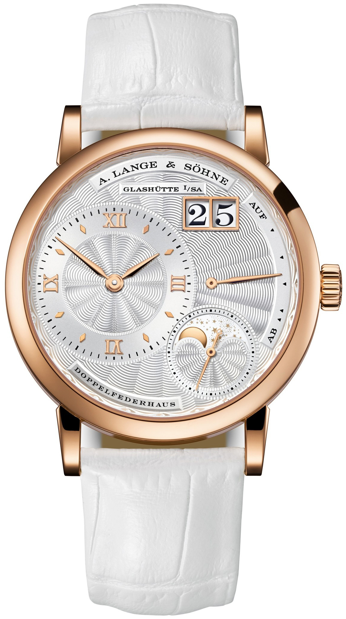 A. Lange & Söhne Naisten kello 182.030 Lange 1 Hopea/Nahka