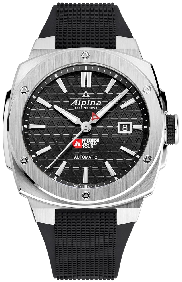 Alpina Miesten kello AL-525FWT4AE6 Alpiner Extreme Musta/Kumi Ø41 mm