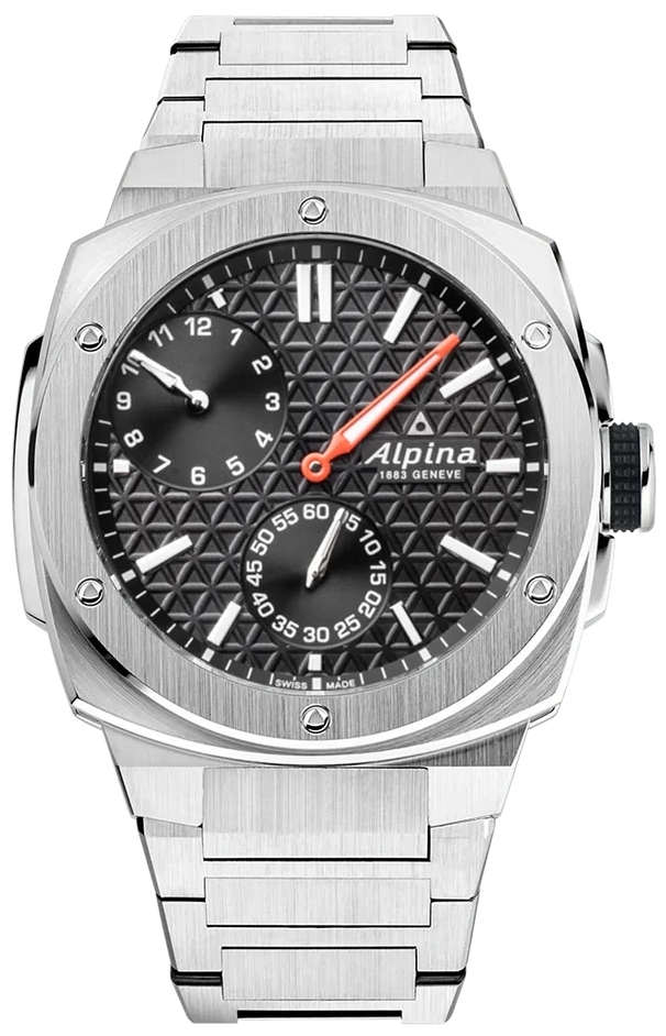 Alpina Miesten kello AL-650GB4AE6B Alpiner x Fratello Musta/Teräs