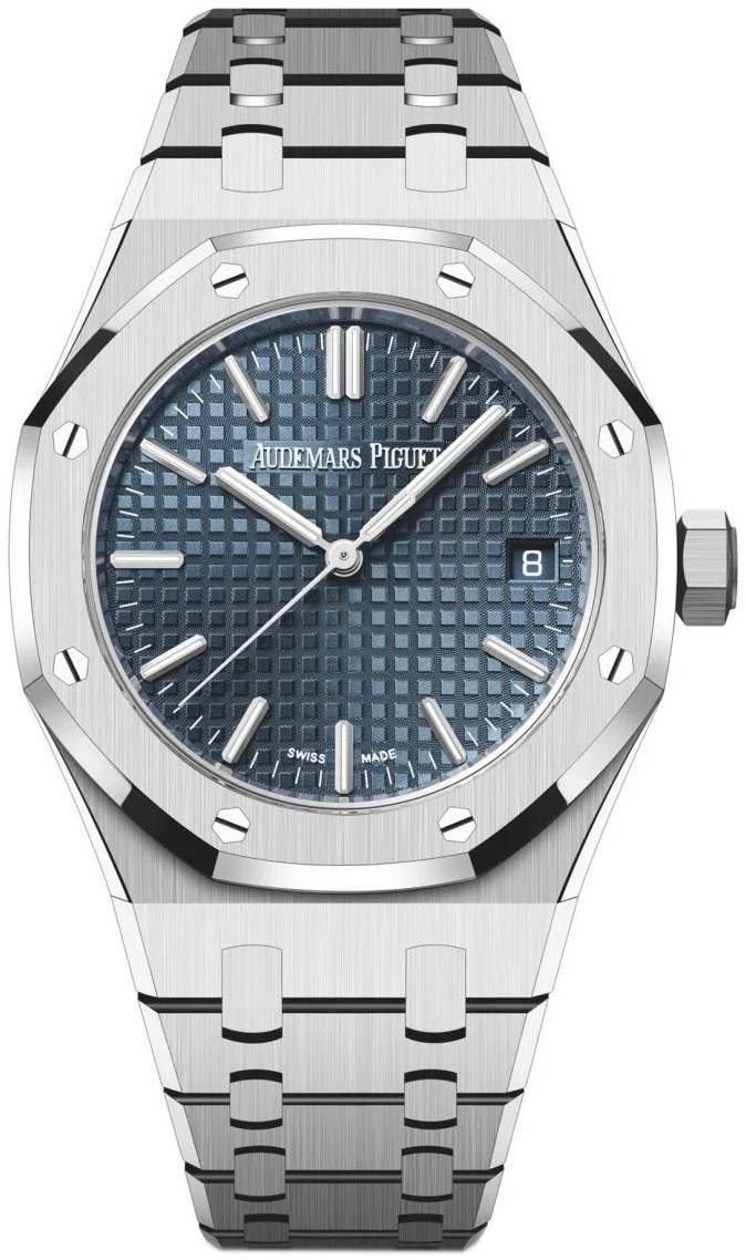 Audemars Piguet 15550ST.OO.1356ST.02 Royal Oak Sininen/Teräs Ø37 mm