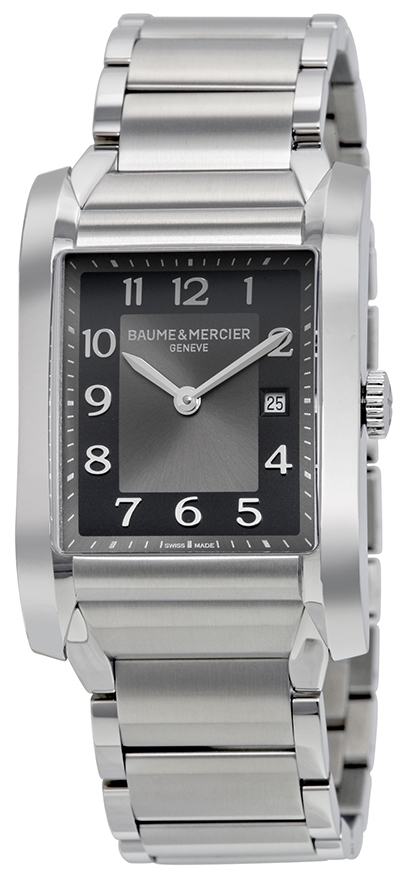 Baume & Mercier Miesten kello MOA10021 Hampton Musta/Teräs