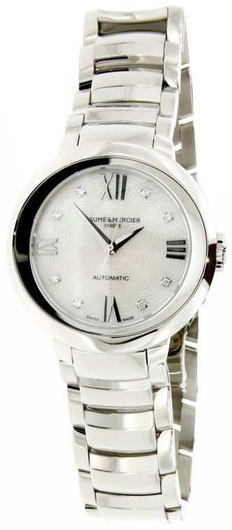 Baume & Mercier Naisten kello M0A10238 Promesse Valkoinen/Teräs