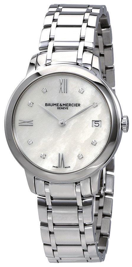 Baume & Mercier Naisten kello M0A10326 Classima Valkoinen/Teräs