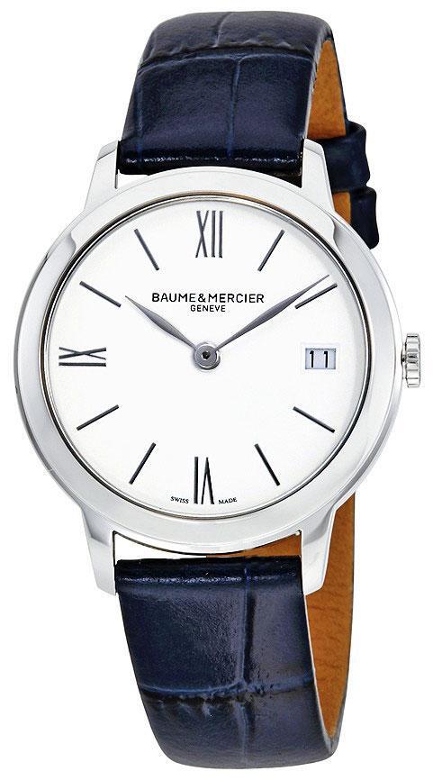 Baume & Mercier Naisten kello M0A10353 Classima Valkoinen/Nahka