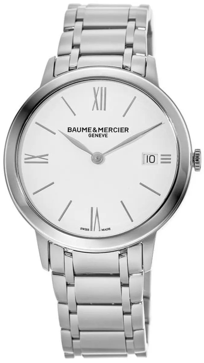 Baume & Mercier Naisten kello M0A10356 Classima Valkoinen/Teräs