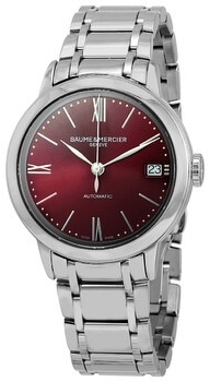 Baume & Mercier Naisten kello M0A10691 Classima Punainen/Teräs