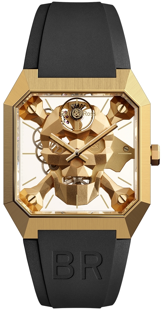 Bell & Ross Miesten kello BR01-CSK-BR/SRB BR 01 Cyber Skull Kumi