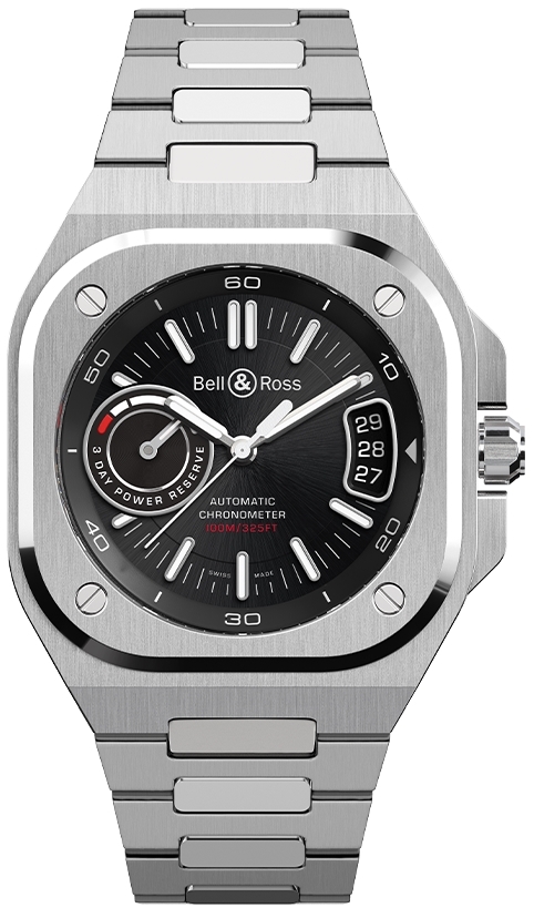 Bell & Ross Miesten kello BRX5R-BL-ST/SST BR-X5 Musta/Teräs Ø41