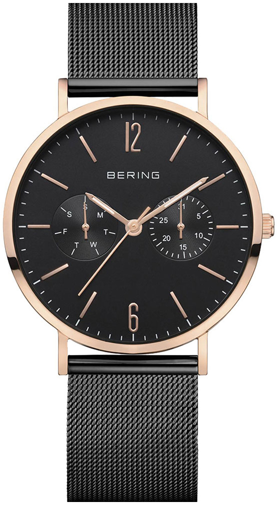 Bering 99999 Naisten kello 14236-163 Musta/Teräs Ø36 mm