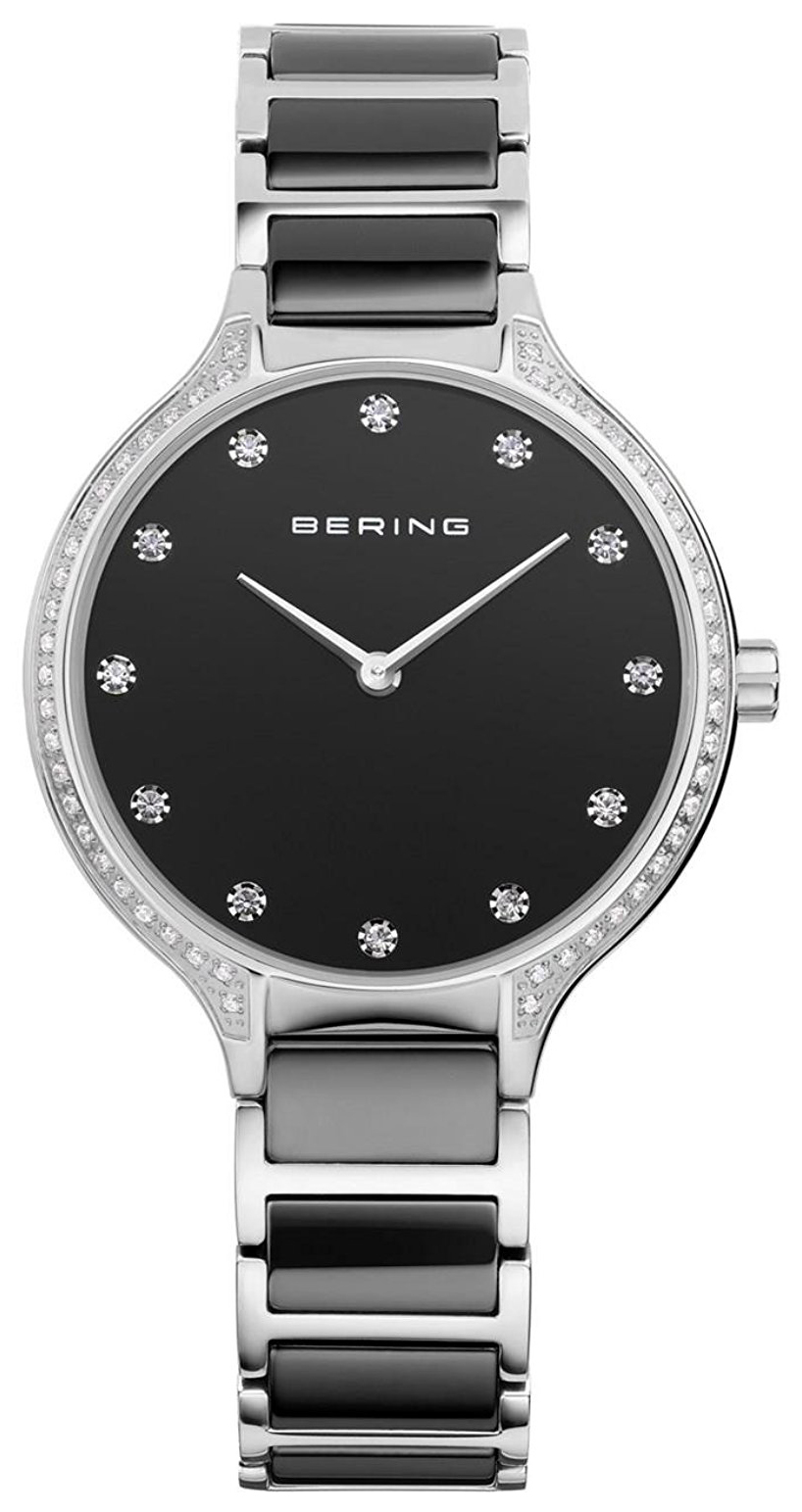 Bering Ceramic Naisten kello 30434-742 Musta/Teräs Ø34 mm