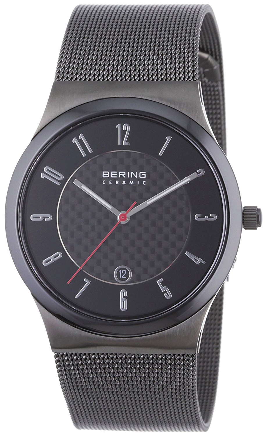 Bering Ceramic Miesten kello 32239-242 Musta/Teräs Ø39 mm