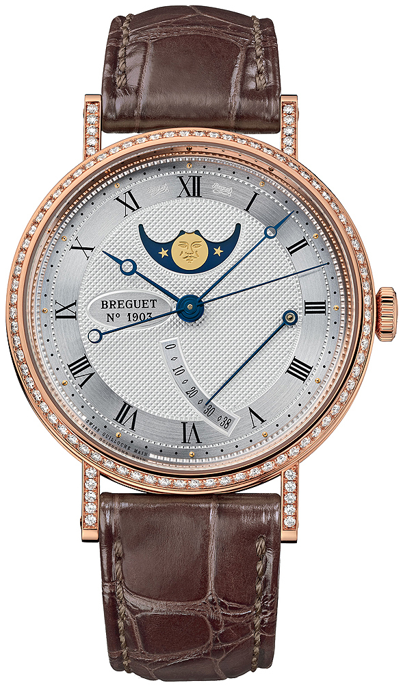 Breguet Naisten kello 8788BR-12-986-DD00 Classique Hopea/Nahka Ø36 mm