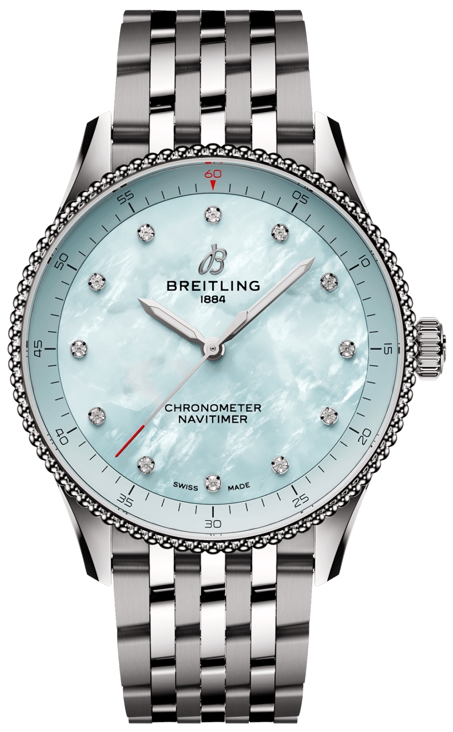 Breitling Naisten kello A77320171C1A1 Navitimer 32 Sininen/Teräs