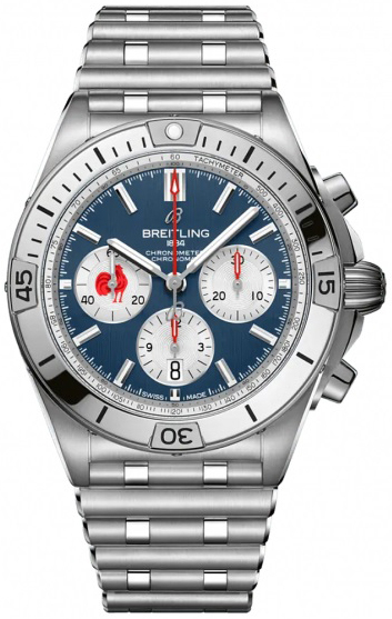 Breitling Miesten kello AB0134A81C1A1 Chronomat B01 42 Six Nation