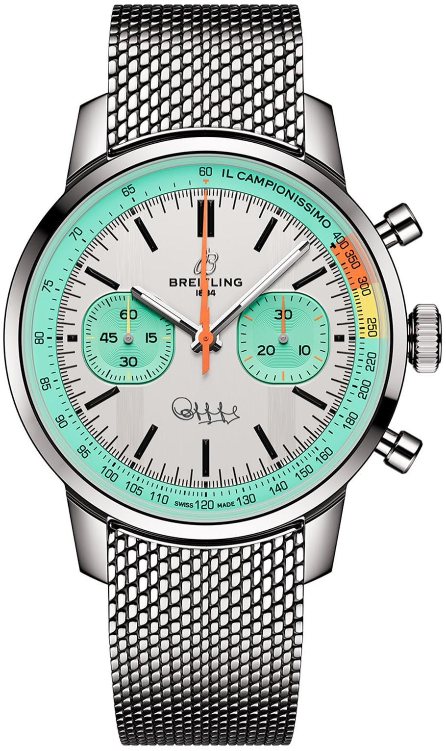 Breitling Miesten kello AB01768A1A1A1 Top Time B01 Gino Bartali