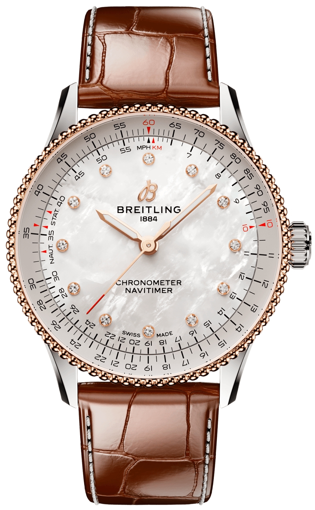 Breitling Miesten kello U17327211A1P1 Navitimer Automatic 36