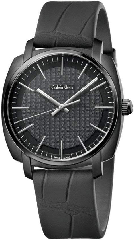 Calvin Klein Highline Miesten kello K5M314C1 Musta/Nahka