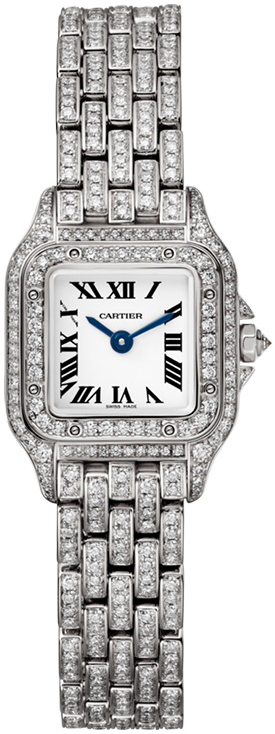 Cartier Naisten kello HPI01325 Panthere De Valkoinen/18K valkokultaa