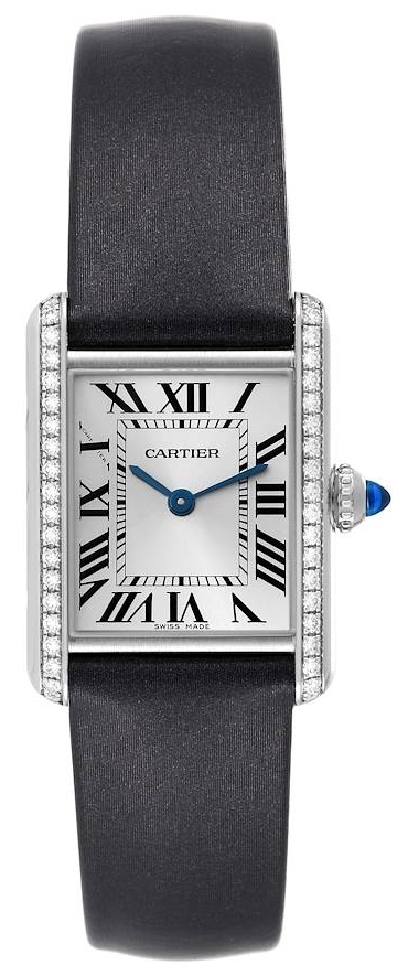 Cartier Naisten kello W4TA0016 Tank Must de Hopea/Satiini